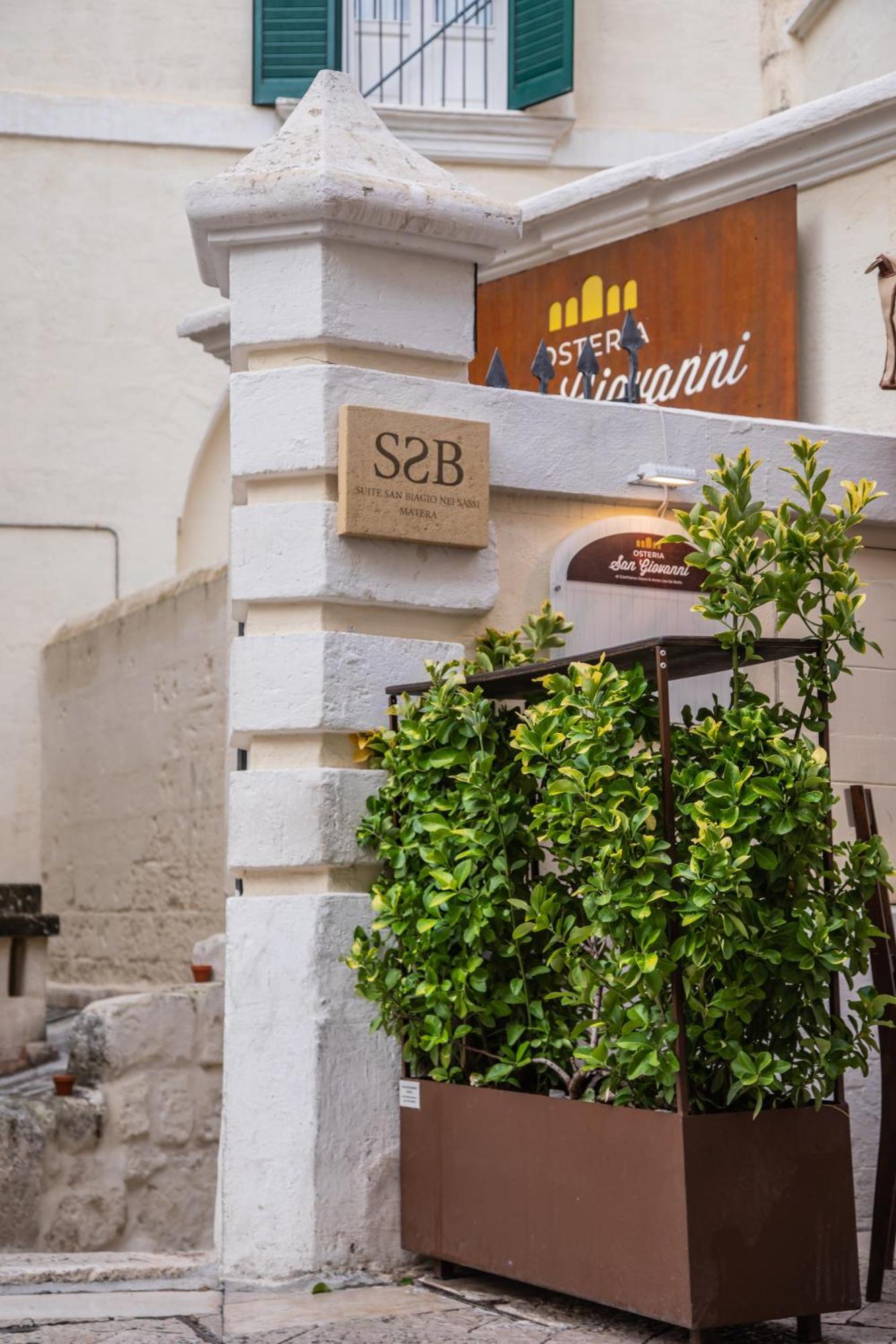 Suite San Biagio Nei Sassi Матера Екстериор снимка